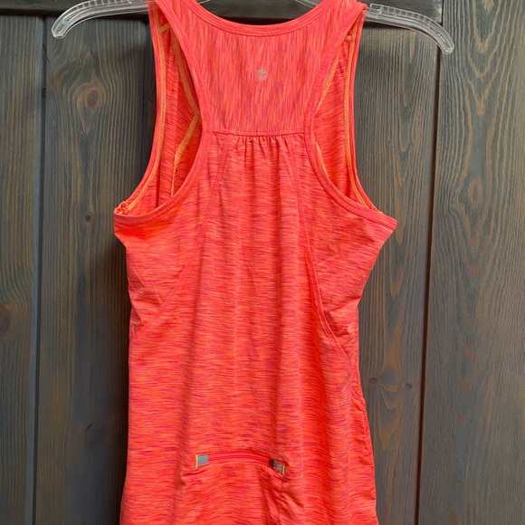 *Tangerine* Polyester/Spandex Active Wear - Picture 2 of 4
